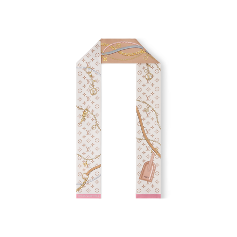 LV Strap Bandeau S00 in Women's Accessories Silk Squares and Bandeaux collections by Louis Vuitton (Product zoom)
