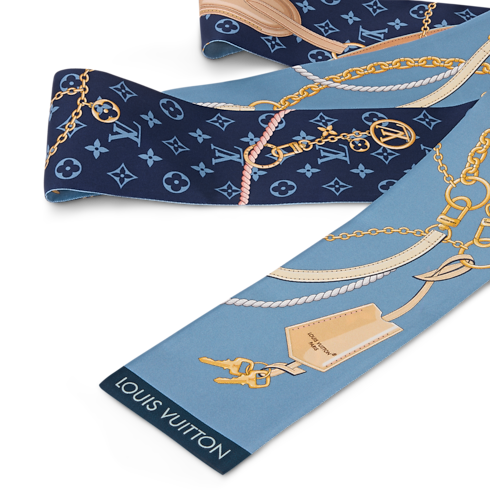 LV Strap Bandeau S00 in Women's Accessories Silk Squares and Bandeaux collections by Louis Vuitton (Product zoom)