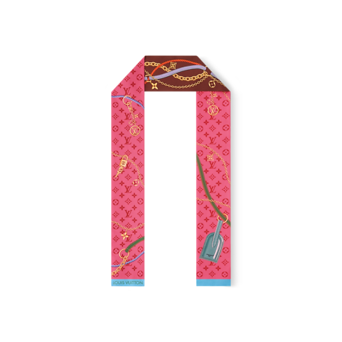 LV Strap Bandeau S00 in Women's Accessories Silk Squares and Bandeaux collections by Louis Vuitton (Product zoom)