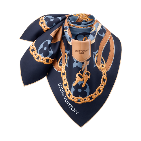 LV Strap Square 90 S00 in Women's Accessories Silk Squares and Bandeaux collections by Louis Vuitton (Product zoom)