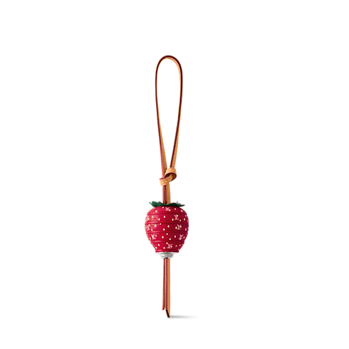 LV Strawberry Bag Charm S00 in Men's Accessories Key Holders and Bag Charms collections by Louis Vuitton (Product zoom)