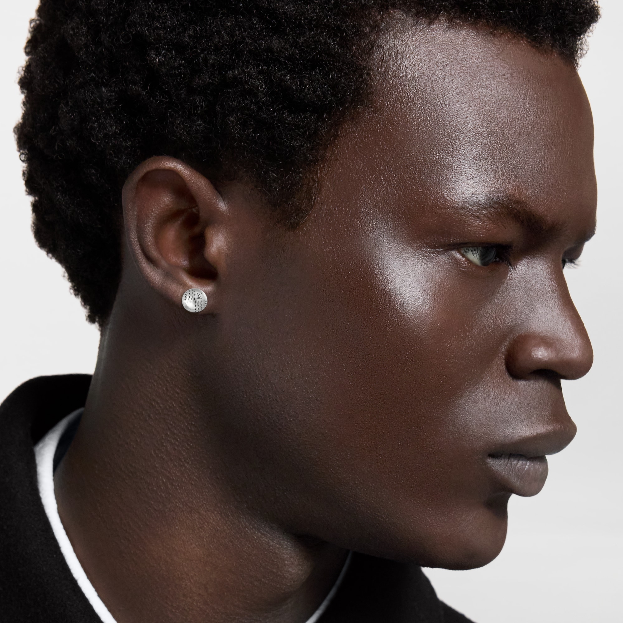 LV Suit Earrings S00 in Men