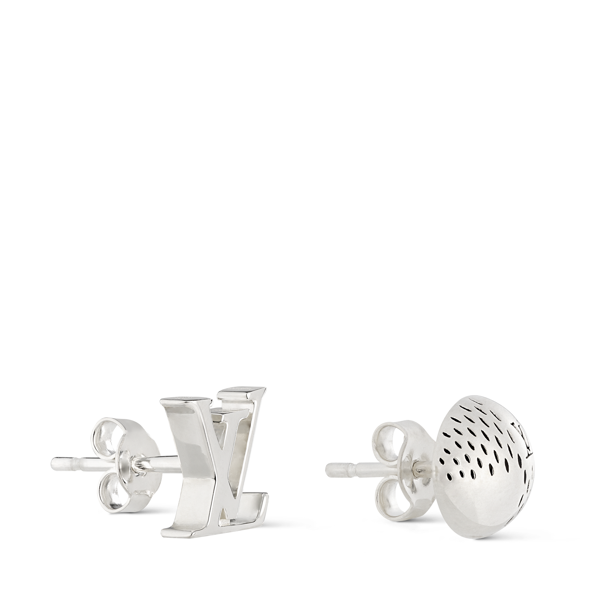 LV Suit Earrings S00 in Men
