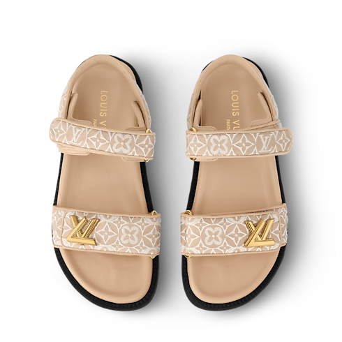 LV Sunset Flat Comfort Sandal in Women's Shoes Sandals and Espadrilles collections by Louis Vuitton (Product zoom)