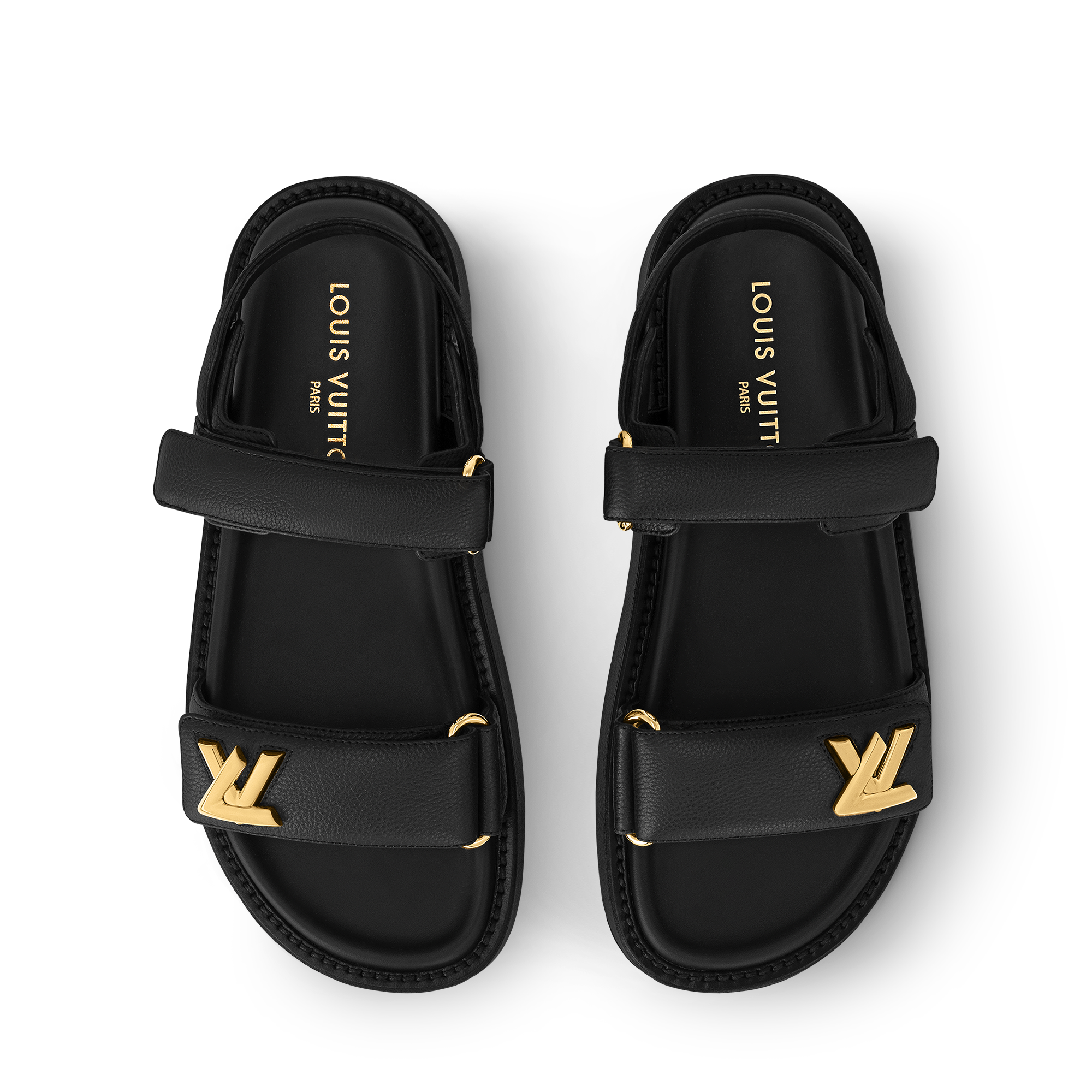 LV Sunset Flatform Comfort Sandals  in Women