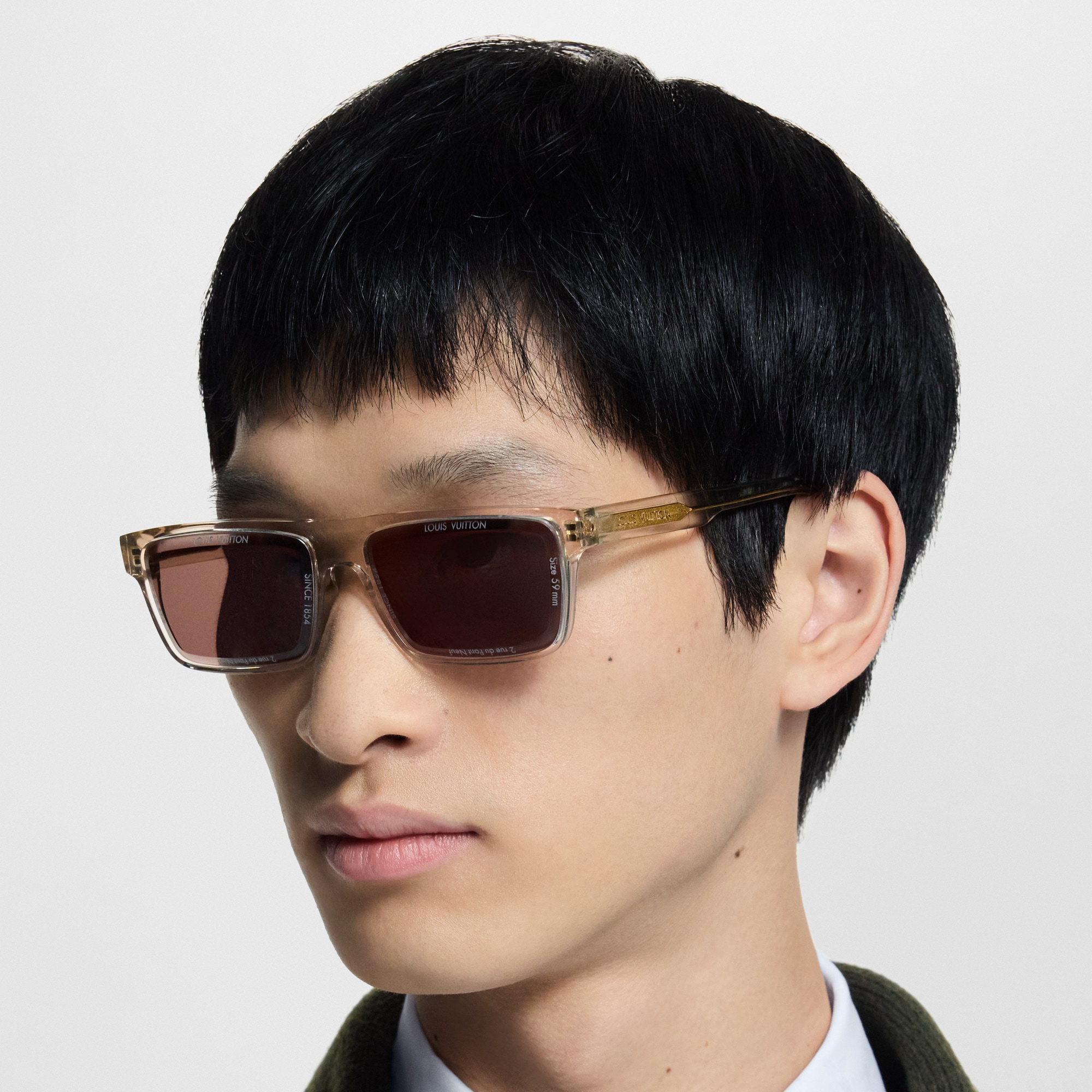 LV Super Vision Daily Low Square Sunglasses S00 in Men
