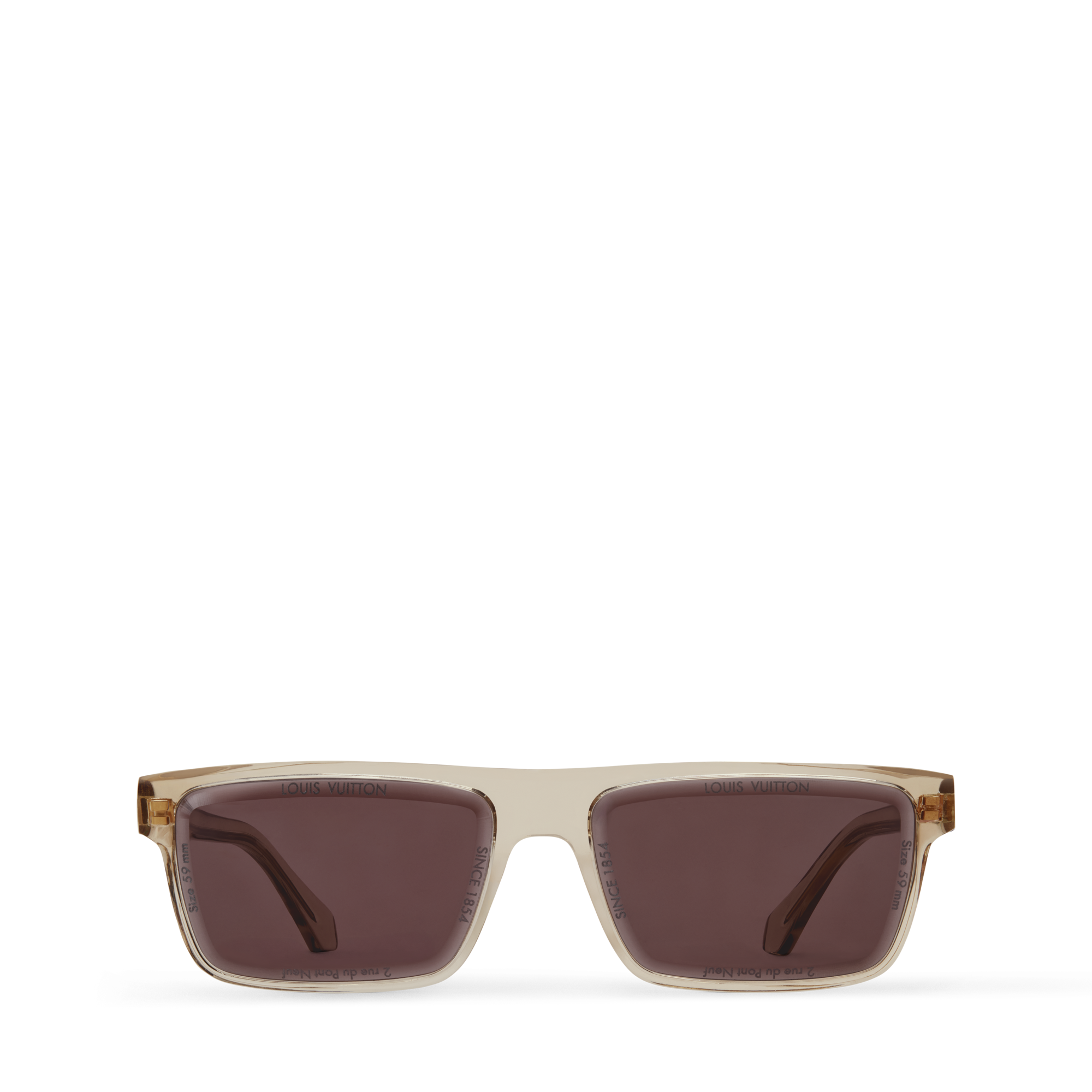 LV Super Vision Daily Low Square Sunglasses S00 in Men