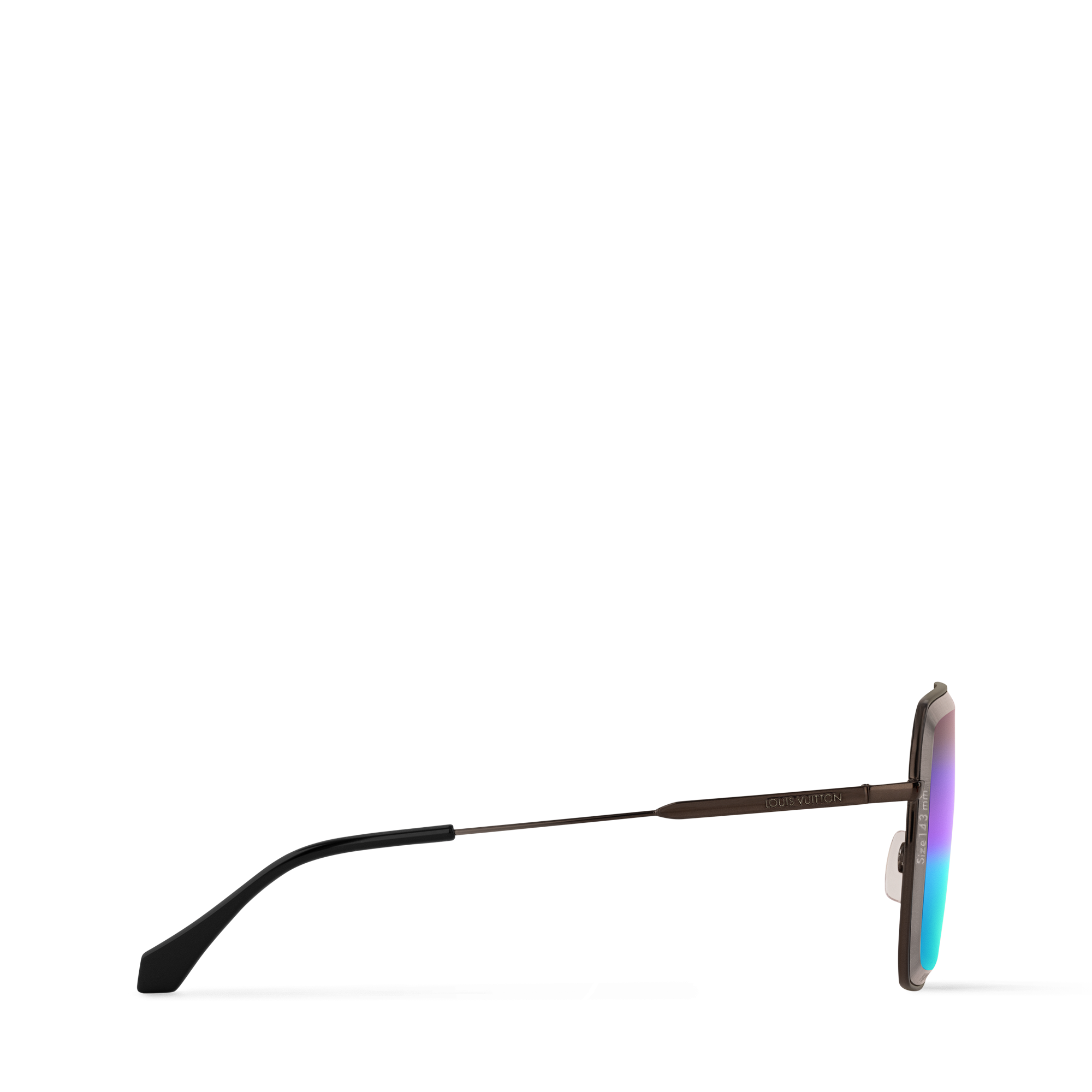 LV Super Vision Metal Mask Sunglasses S00 in Men