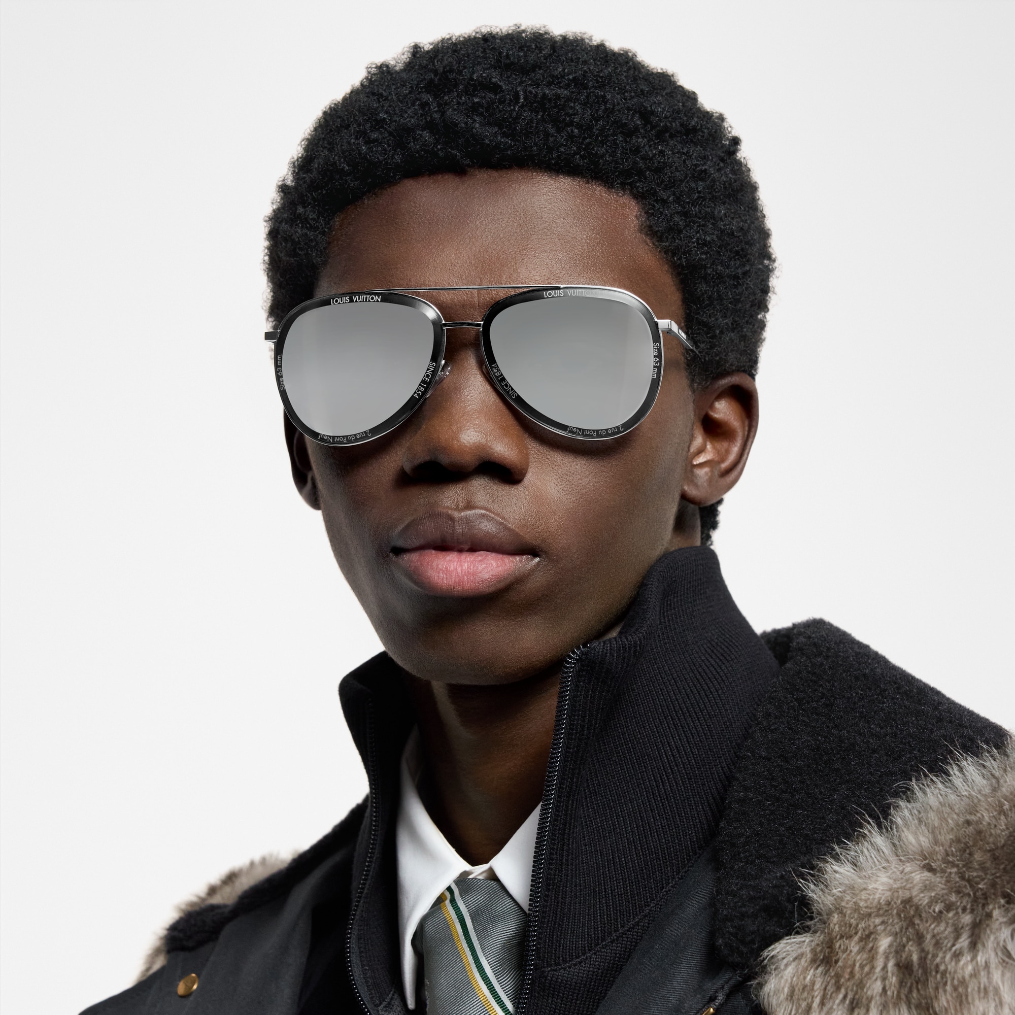 LV Super Vision Metal Pilot Sunglasses S00 in Men