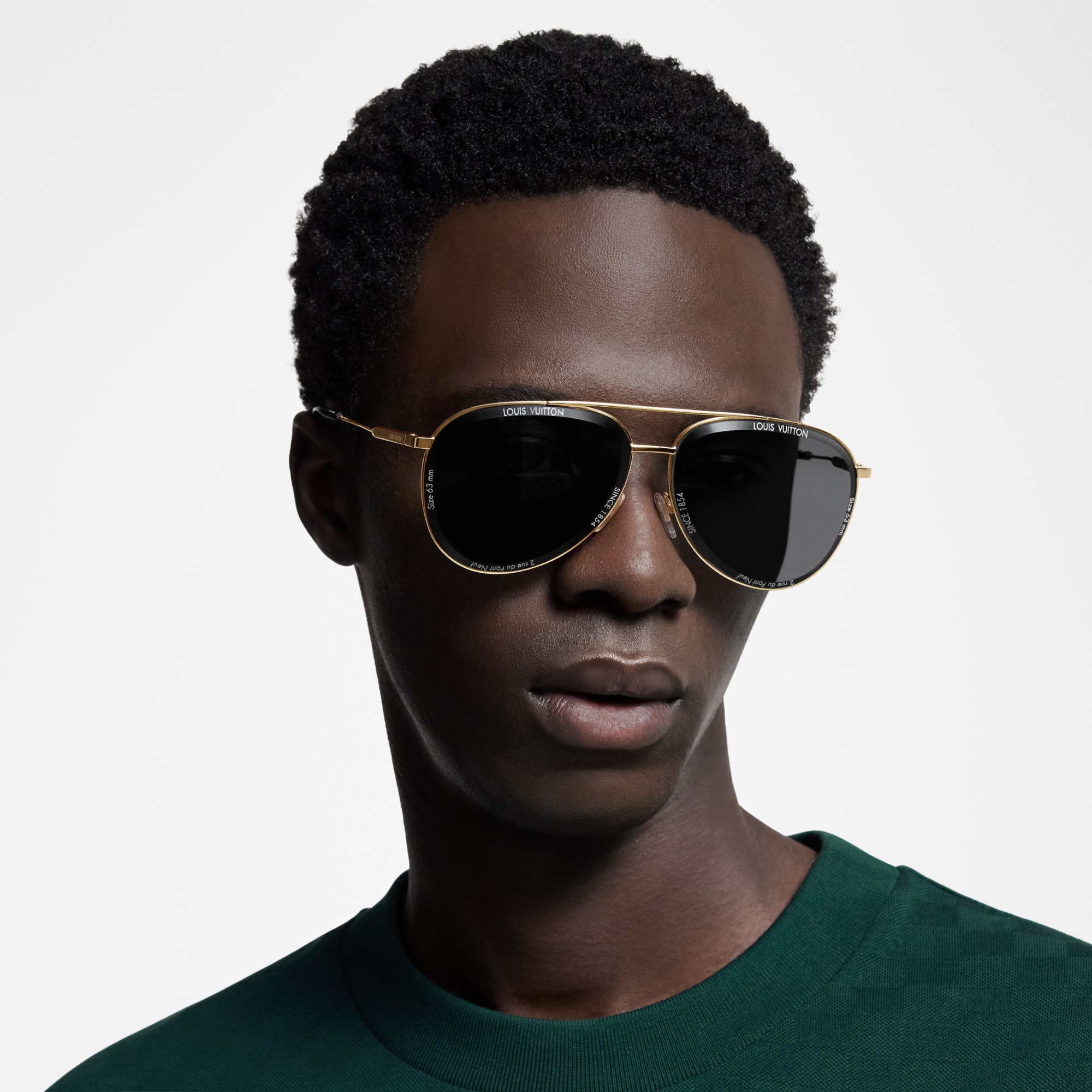 LV Super Vision Metal Pilot Sunglasses S00 in Men