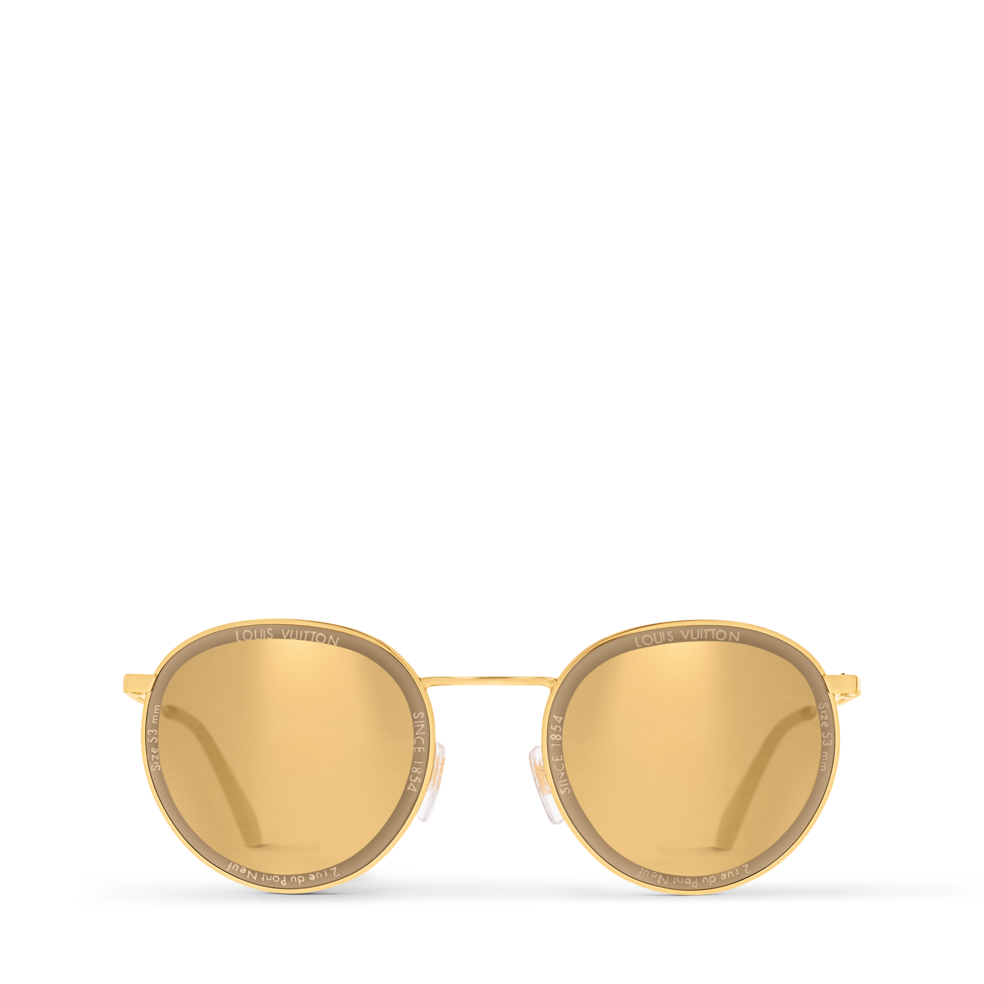 LV Super Vision Metal Round Sunglasses S00 in Men