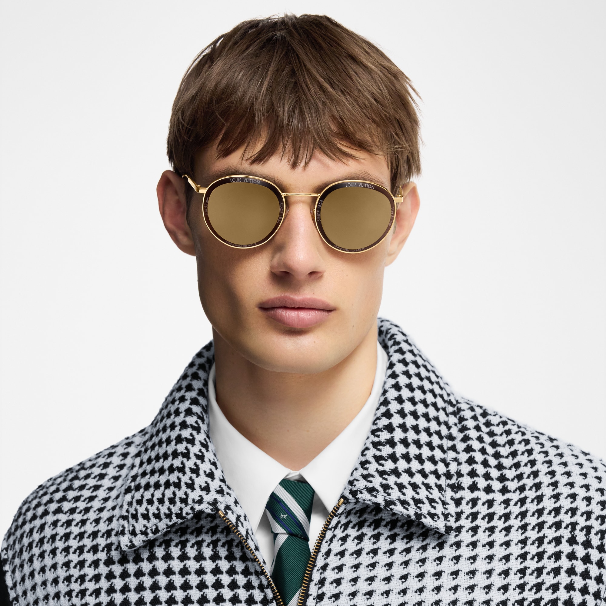 LV Super Vision Metal Round Sunglasses S00 in Men