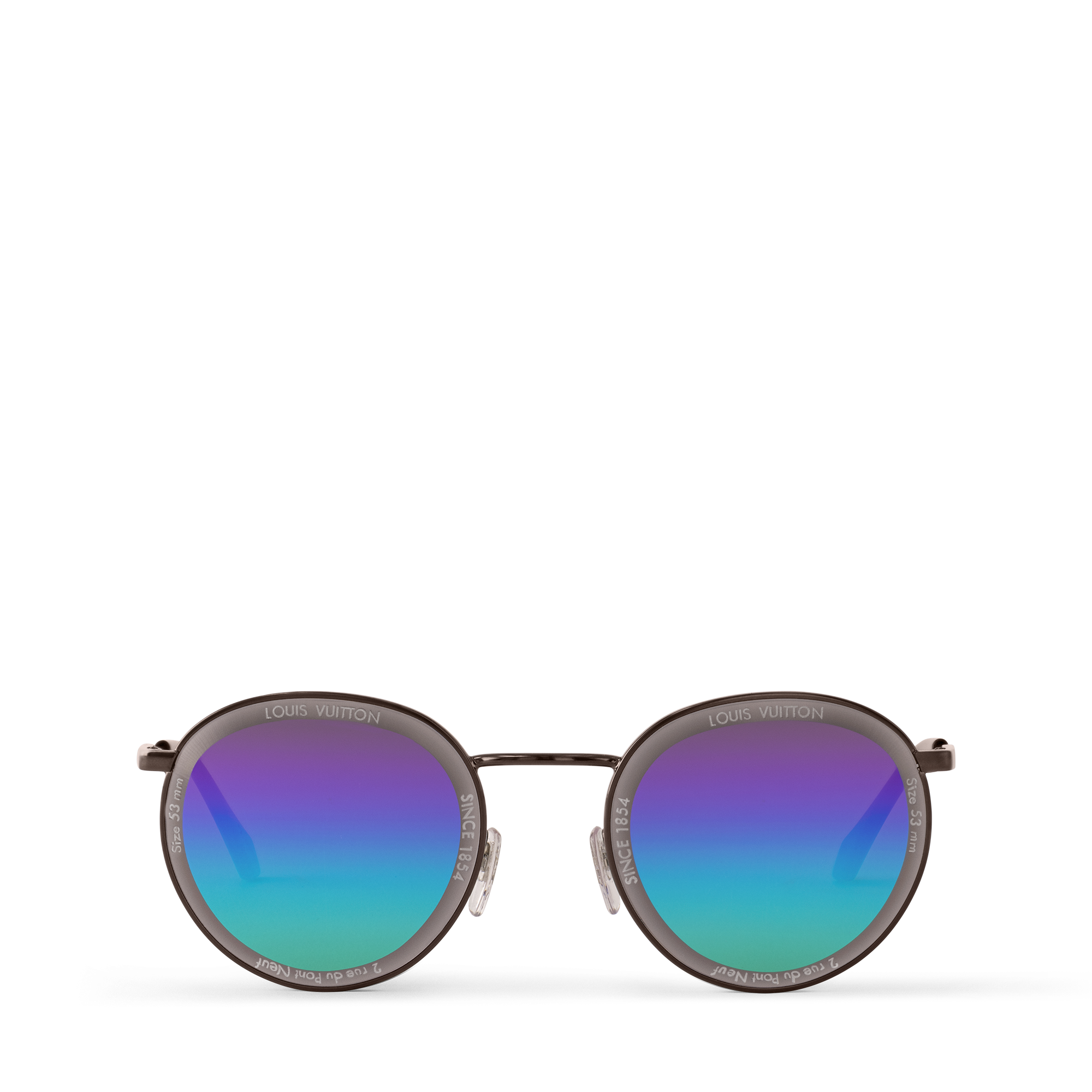 LV Super Vision Metal Round Sunglasses S00 in Men