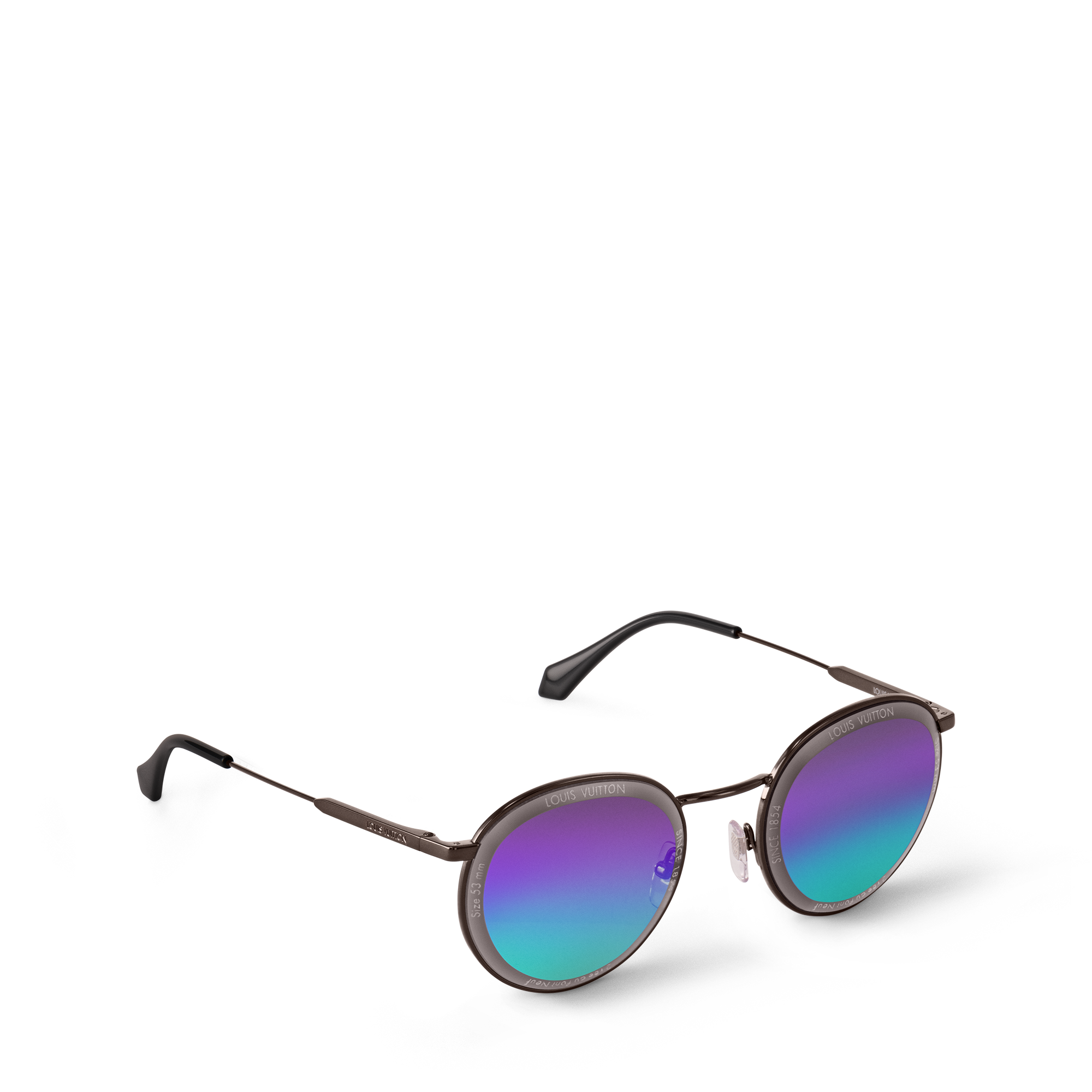 LV Super Vision Metal Round Sunglasses S00 in Men