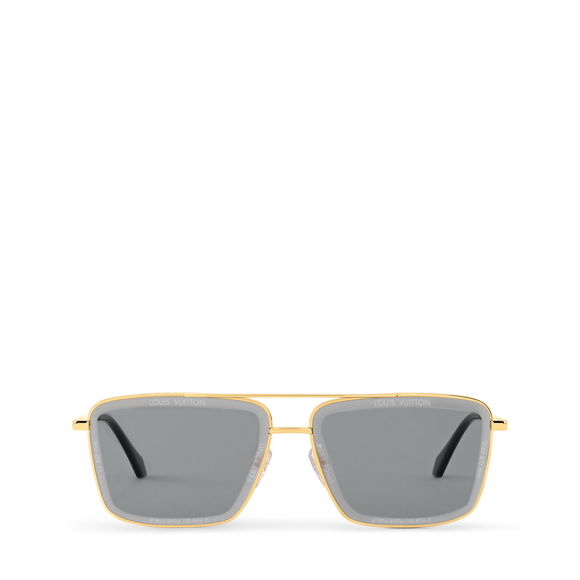 LV Super Vision Metal Square Sunglasses S00 in Men