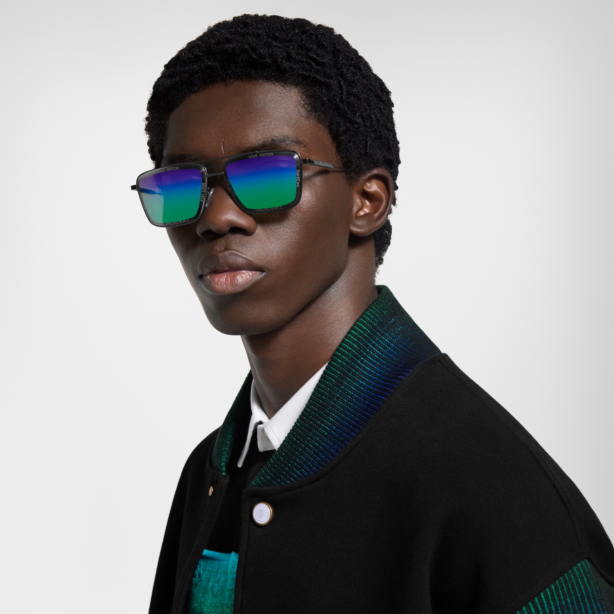 LV Super Vision Metal Square Sunglasses S00 in Men