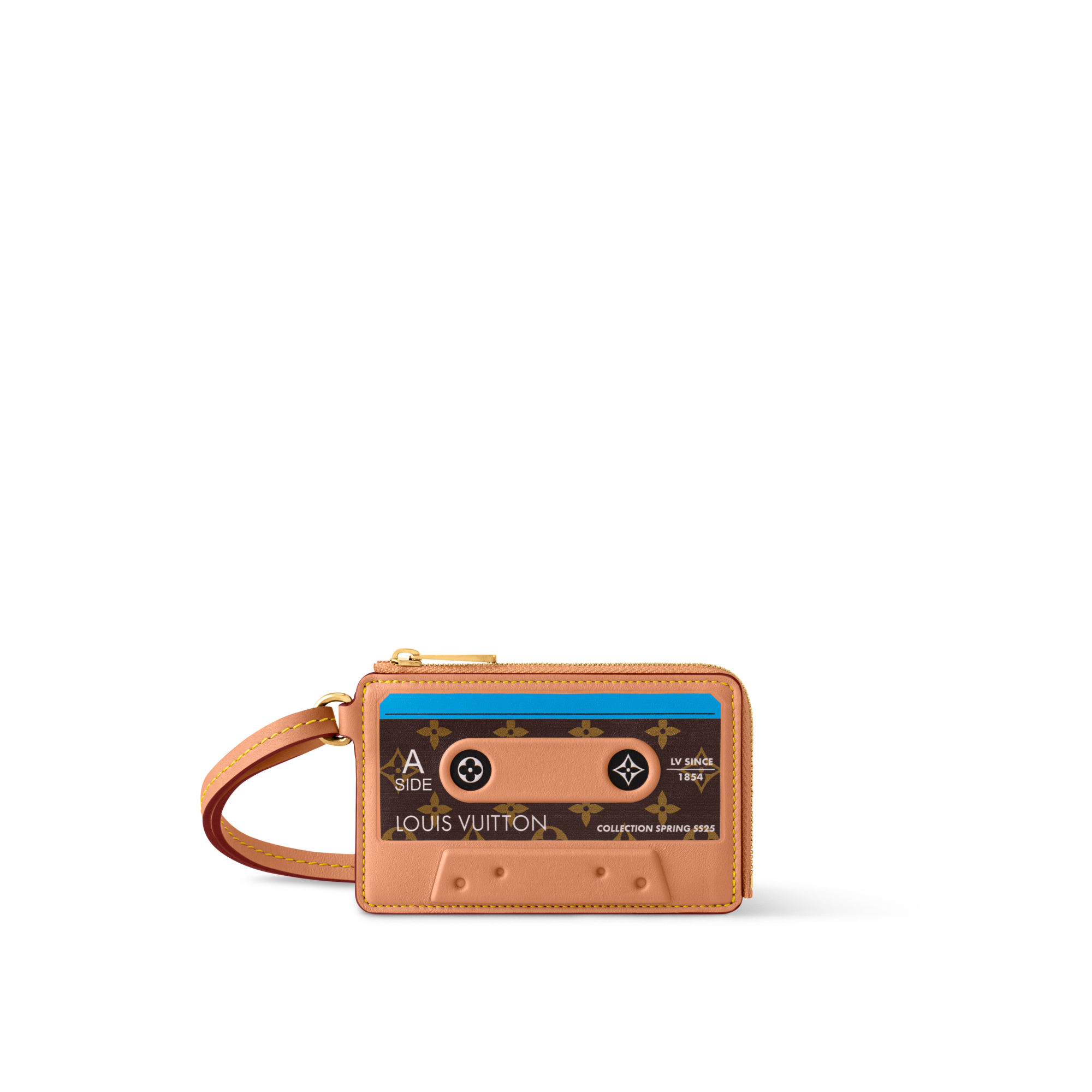LV Tape Card Holder Monogram Other Canvas in Bags and Small Leather Goods