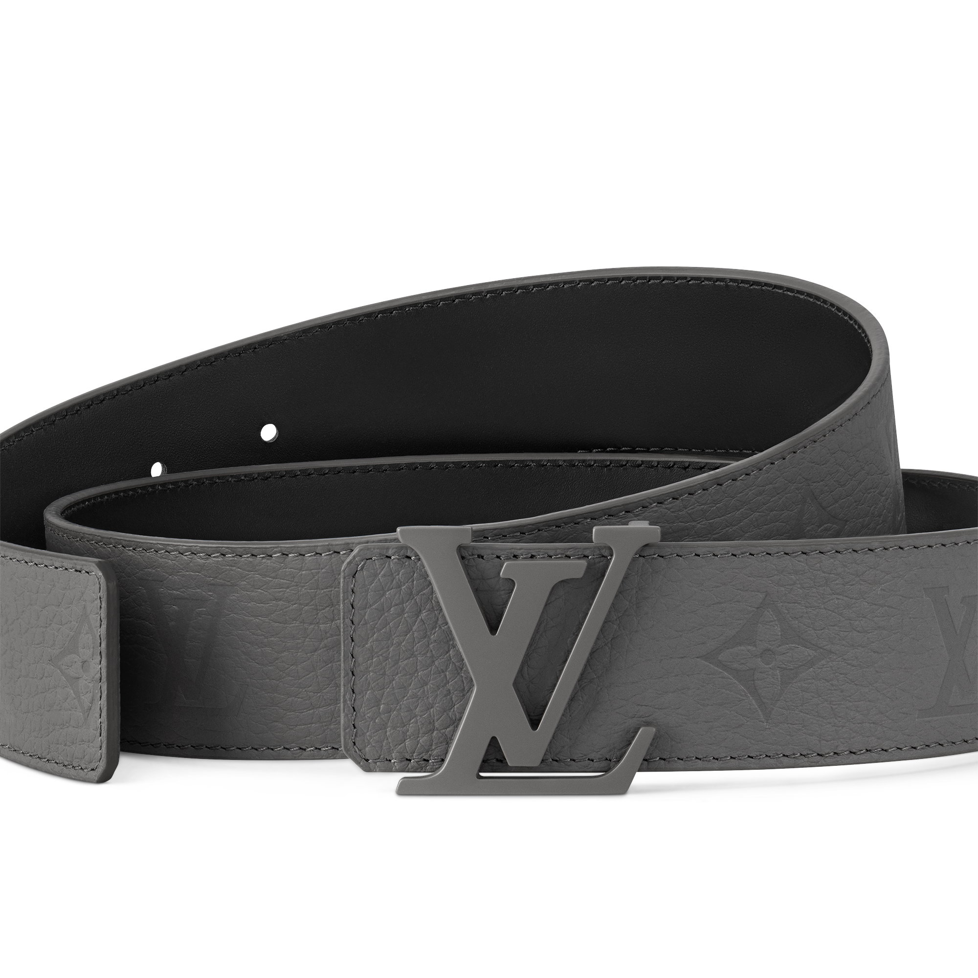 LV Taurillon 40mm Reversible Belt Taurillon Leather in Men