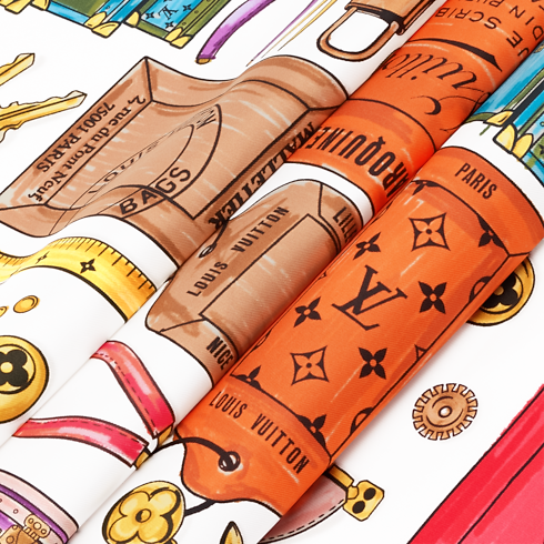 LV Tool Box Square 90 S00 in Women's Accessories Silk Squares and Bandeaux collections by Louis Vuitton (Product zoom)