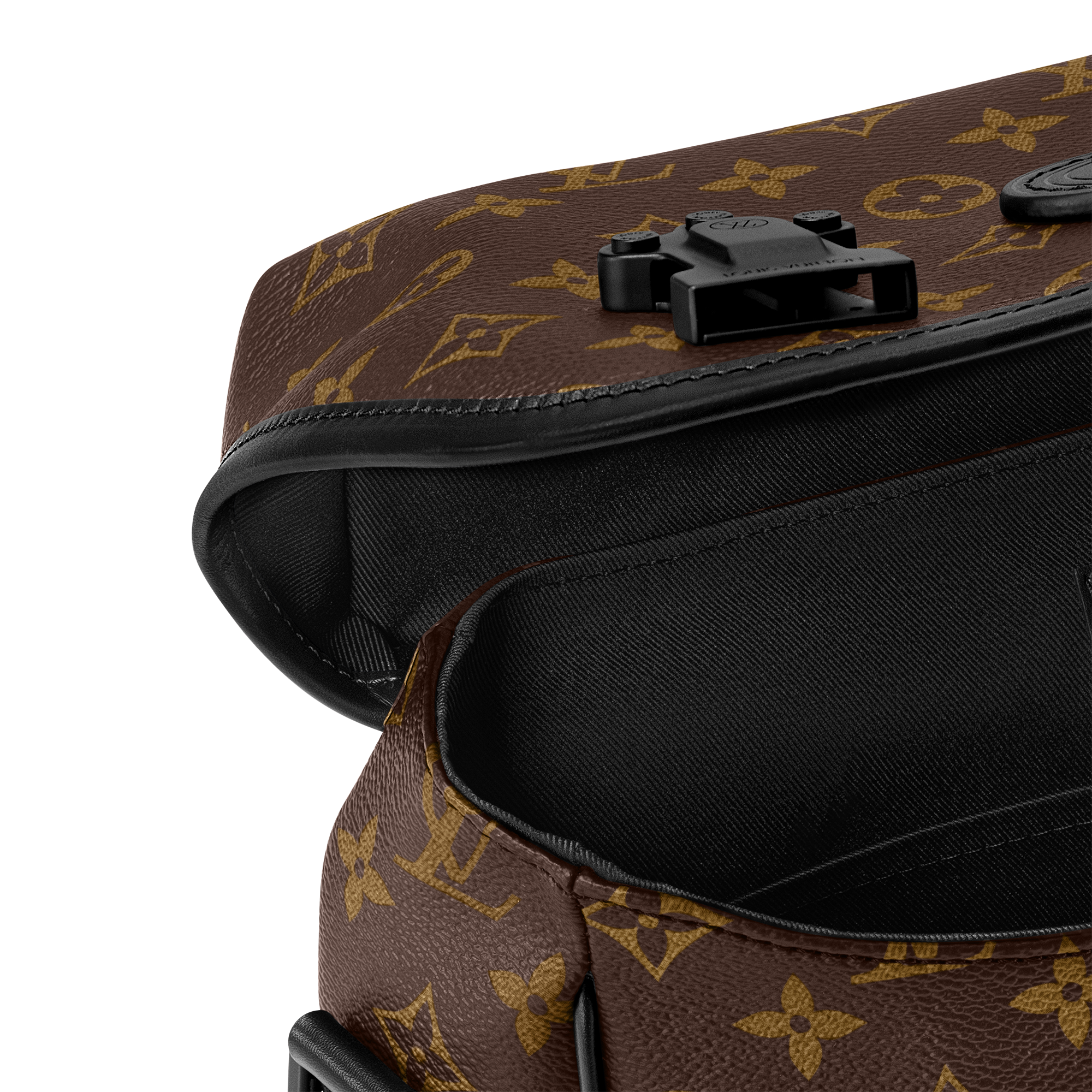 LV Trail Messenger Monogram Macassar Canvas in Men