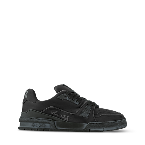 LV Trainer Distressed Sneaker in New's For Men New Formal collections by Louis Vuitton (Product zoom)