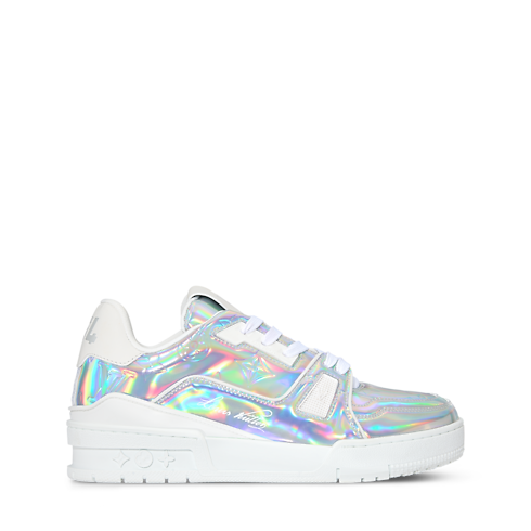 LV Trainer Sneaker side view