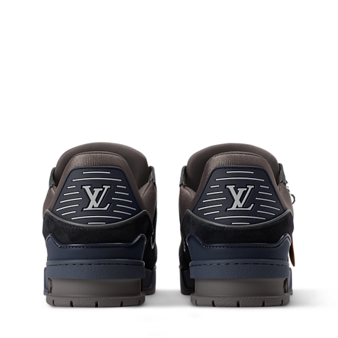 LV Trainer Sneaker back view