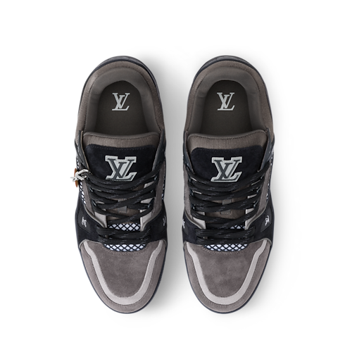 LV Trainer Sneaker interior view