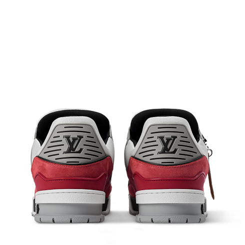LV Trainer Sneaker back view