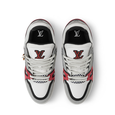 LV Trainer Sneaker interior view