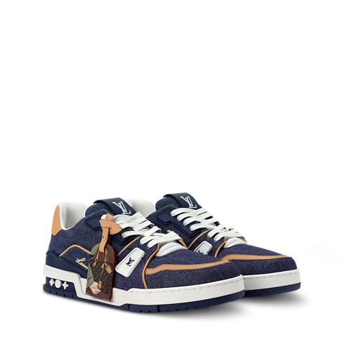 LV Trainer Sneaker front view