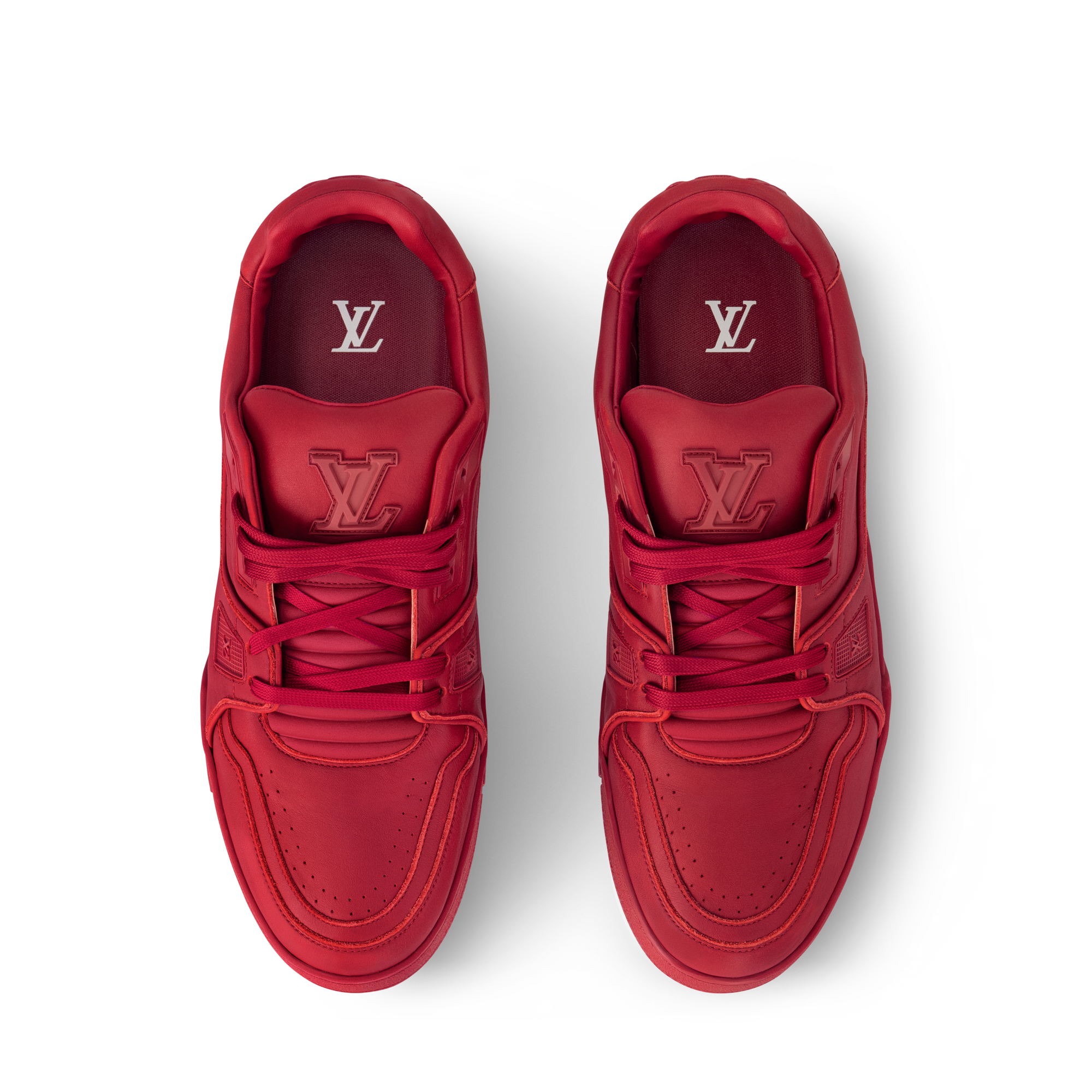 LV Trainer Sneaker Distressed  in Men