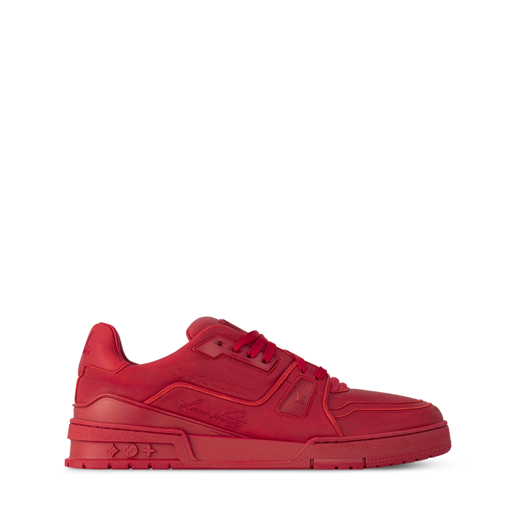 LV Trainer Sneaker Distressed  in Men