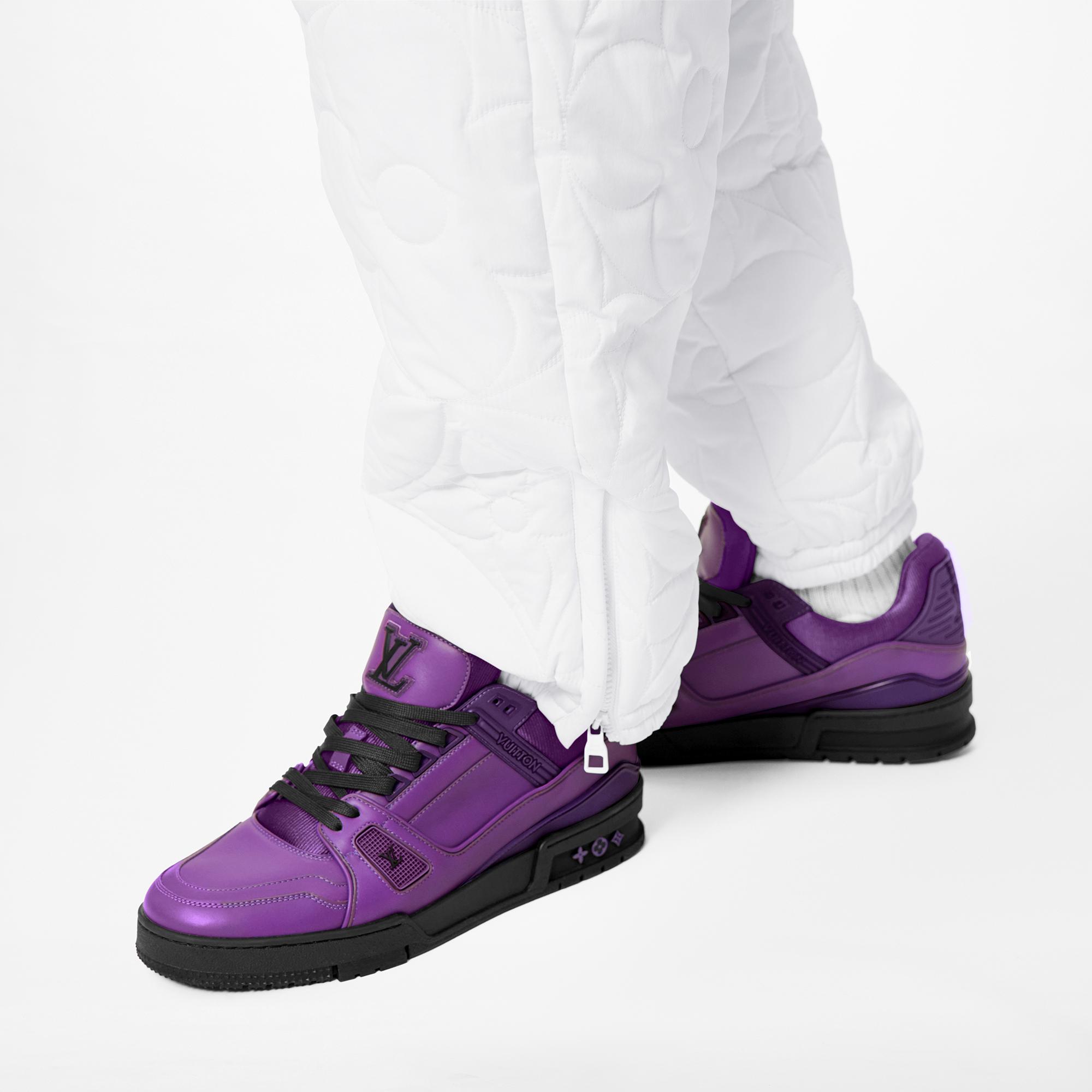 louis vuitton purple sneakers