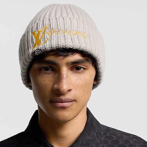 LV Vers Beanie S00 in Men's Accessories Hats, Beanies and Gloves collections by Louis Vuitton (Product zoom)