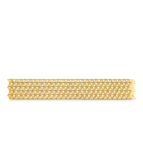 LV Volt Mesh Bracelet, Yellow Gold in Jewellery's Categories All Fine Jewellery collections by Louis Vuitton (Product zoom)