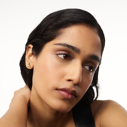 LV Volt One Stud, Yellow Gold And Diamond - PER UNIT in Jewellery's Categories All Fine Jewellery collections by Louis Vuitton (Product zoom)