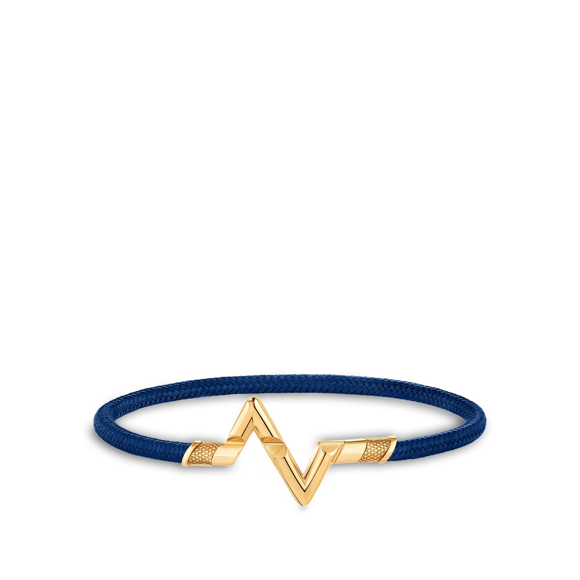 LV Volt Upside Down Play Large Bracelet, Yellow Gold - Jewellery | LOUIS  VUITTON