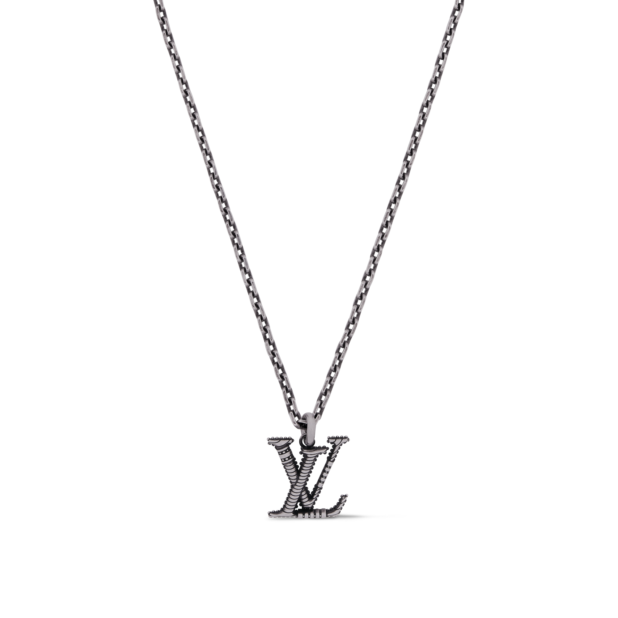 Louis Vuitton クリスタルネックレス LV Whisper Pendant S00 