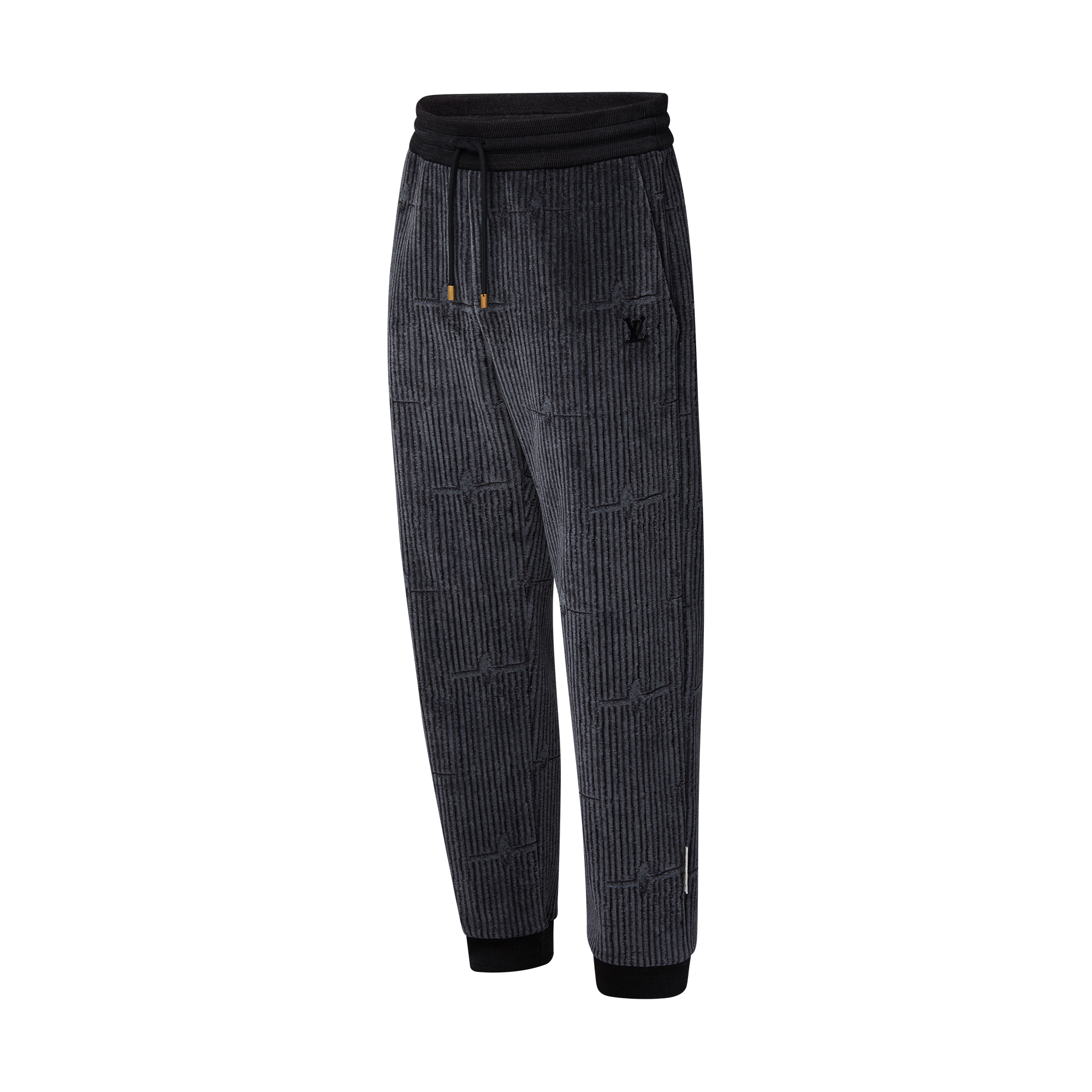 LV x Park Seo-Bo Cotton Velvet Trackpants  in Men