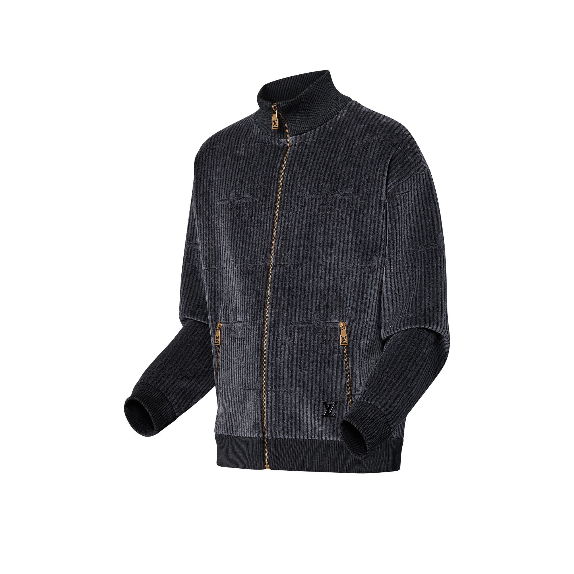 LV x Park Seo-Bo Cotton Velvet Tracktop  in Men