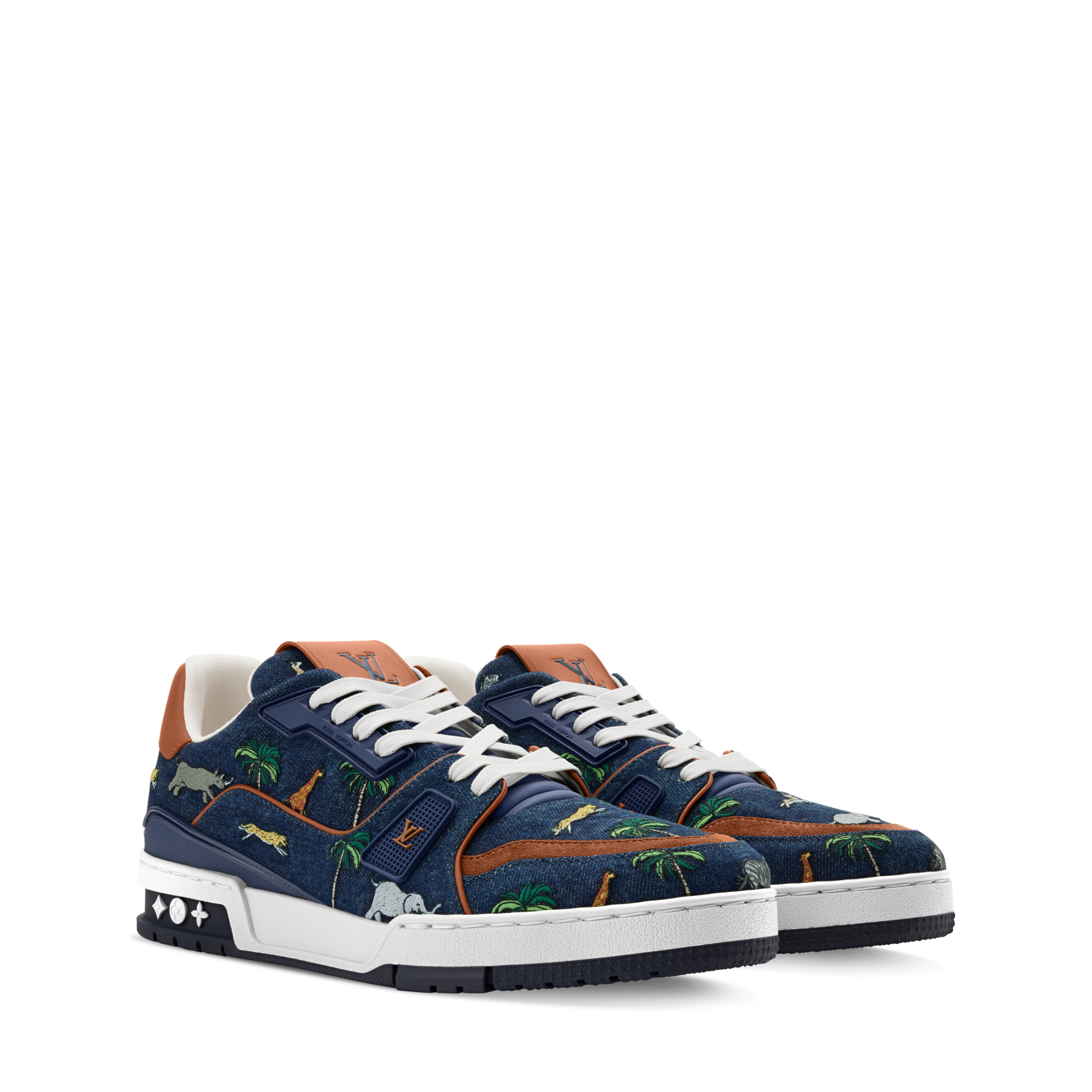 LV x The Darjeeling Limited LV Trainer Sneaker - Valentine