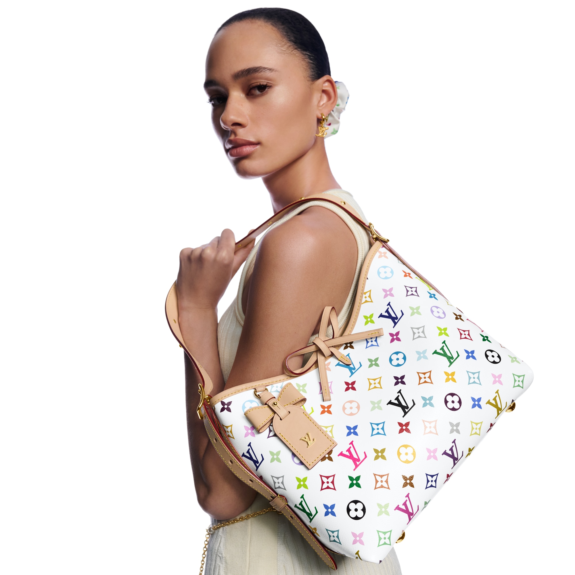 LV x TM CarryAll PM Other Monogram Canvas in Women