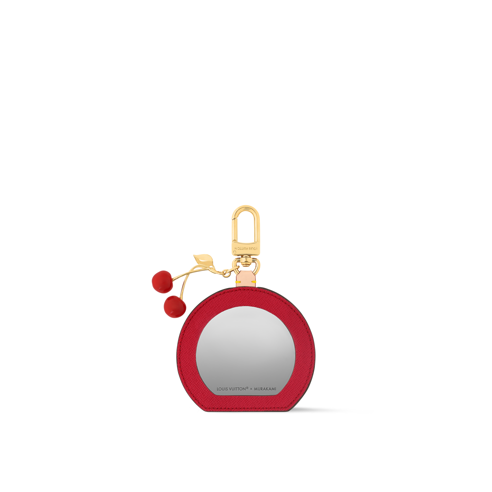LV x TM Cerise LV Mini Mirror Bag Charm S00 in Women