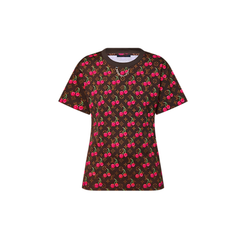 LV x TM Cherry T-Shirt in Women's Ready-to-Wear Tops collections by Louis Vuitton (Product zoom)