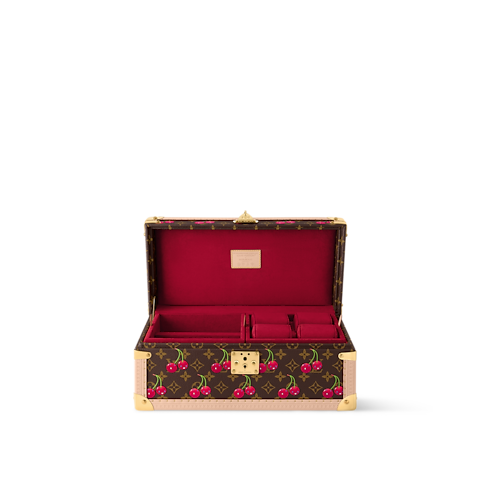 LV x TM Coffret Accessoires Cherry Other Monogram Canvas in Trunks, Travel and Home's Trunks and Boxes Boxes collections by Louis Vuitton (Product zoom)