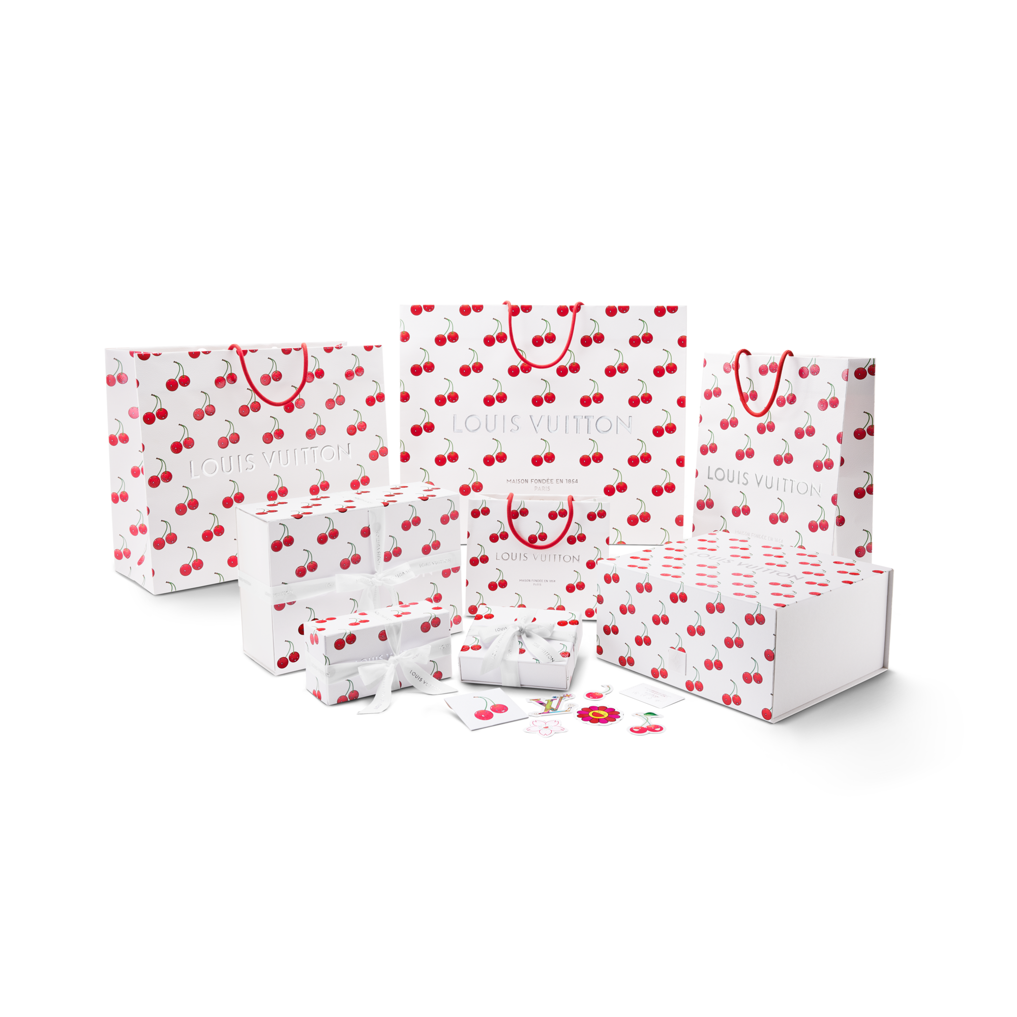 LV x TM Coffret Accessoires Cherry Other Monogram Canvas - Trunks