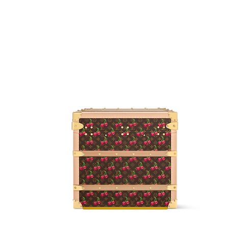 LV x TM Courrier Lozine Carré Cherry Other Monogram Canvas in Trunks, Travel and Home's Trunks and Boxes Trunks and Suitcases collections by Louis Vuitton (Product zoom)