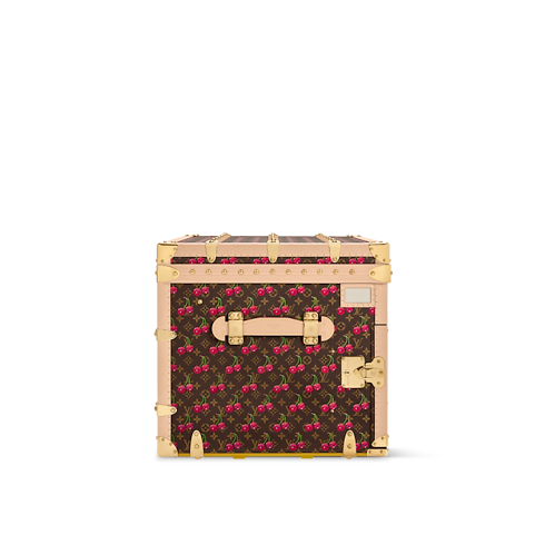 LV x TM Courrier Lozine Carré Cherry Other Monogram Canvas in Trunks, Travel and Home's Trunks and Boxes Trunks and Suitcases collections by Louis Vuitton (Product zoom)