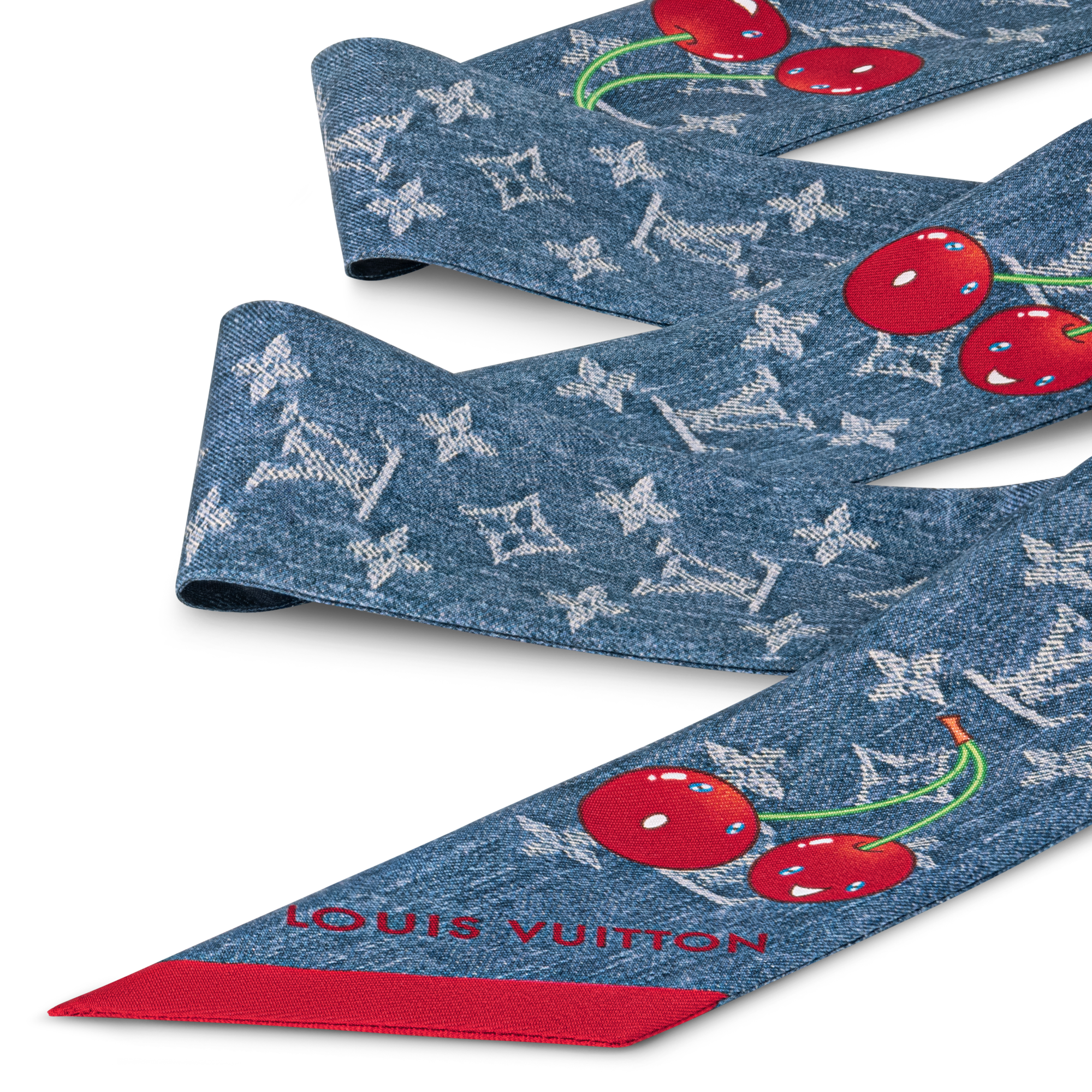 LV x TM Denim Cerise Bandeau S00 in Women